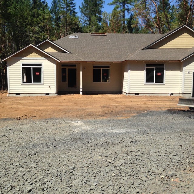 Rural site development including house pad, septic, road, grading – Grants Pass